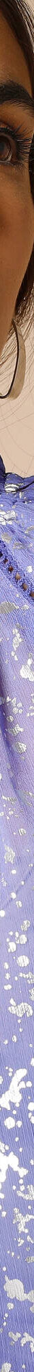 Effen hemd in voile, zilverkleurig opdruk (iris) Effen hemd in voile, zilverkleurig opdruk (iris)
